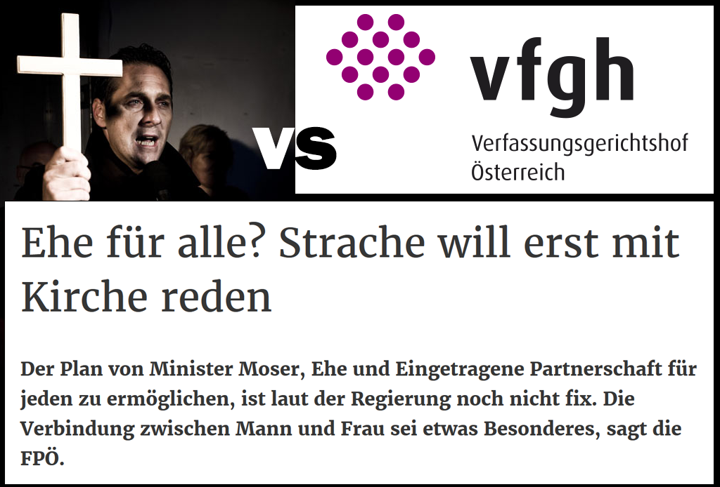 #EheFürAlle: Strache vs. VfGH